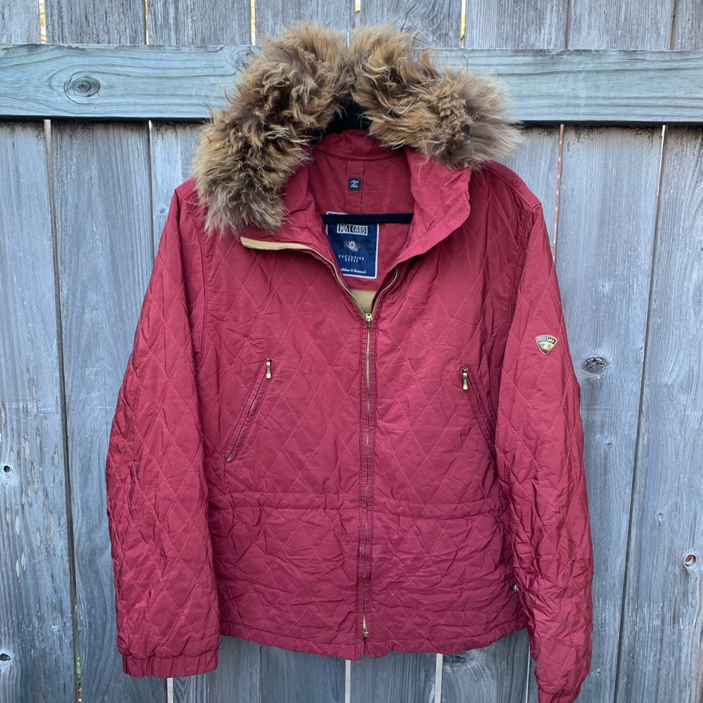 Post Card Made in Italy puffer coat